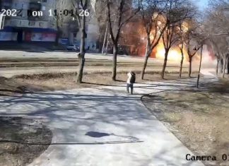 Ukraina. Potężna eksplozja w Kijowie [WIDEO]