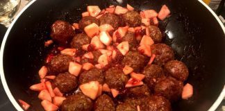 Pieczone szwedzkie klopsiki