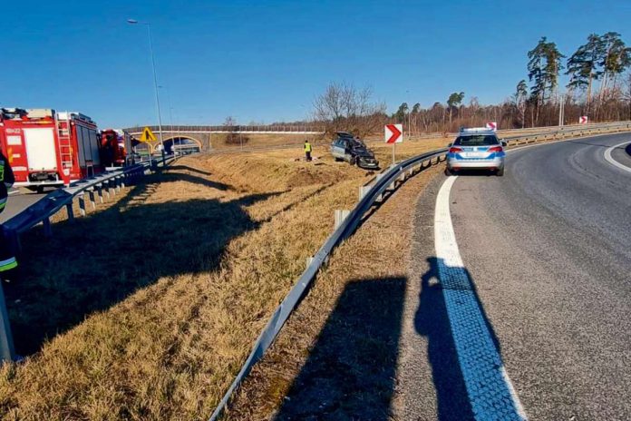Śmiertelny wypadek na autostradzie w rejonie Brzeska