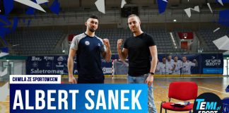 chwila ze sportowcem albert sanek piłka ręczna tarnów
