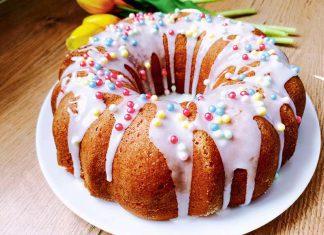 Babka z białą czekoladą