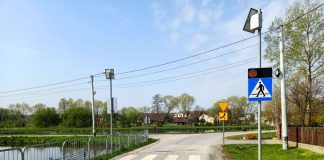 Brnik przejście dla pieszych