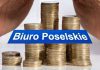 Biuro poselskie pieniądze