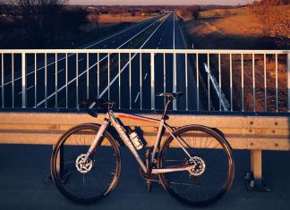 Dłuższa trasa rowerem