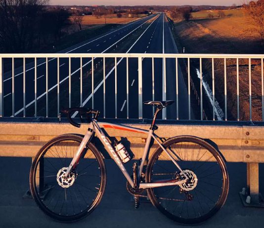 Dłuższa trasa rowerem