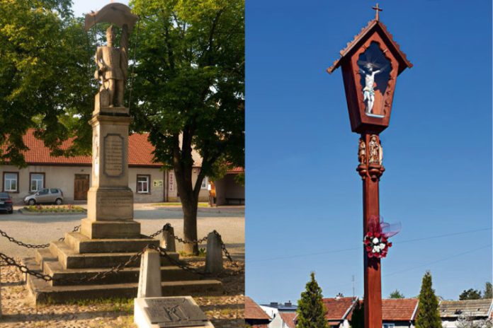 Kapliczki w Wojniczu i Żabnie