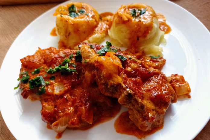 Karkówka w marynacie kebab