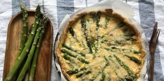 Tarta ze szparagami