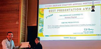 Międzynarodowe wyróżnienie dla dra Tomasza Pięciaka