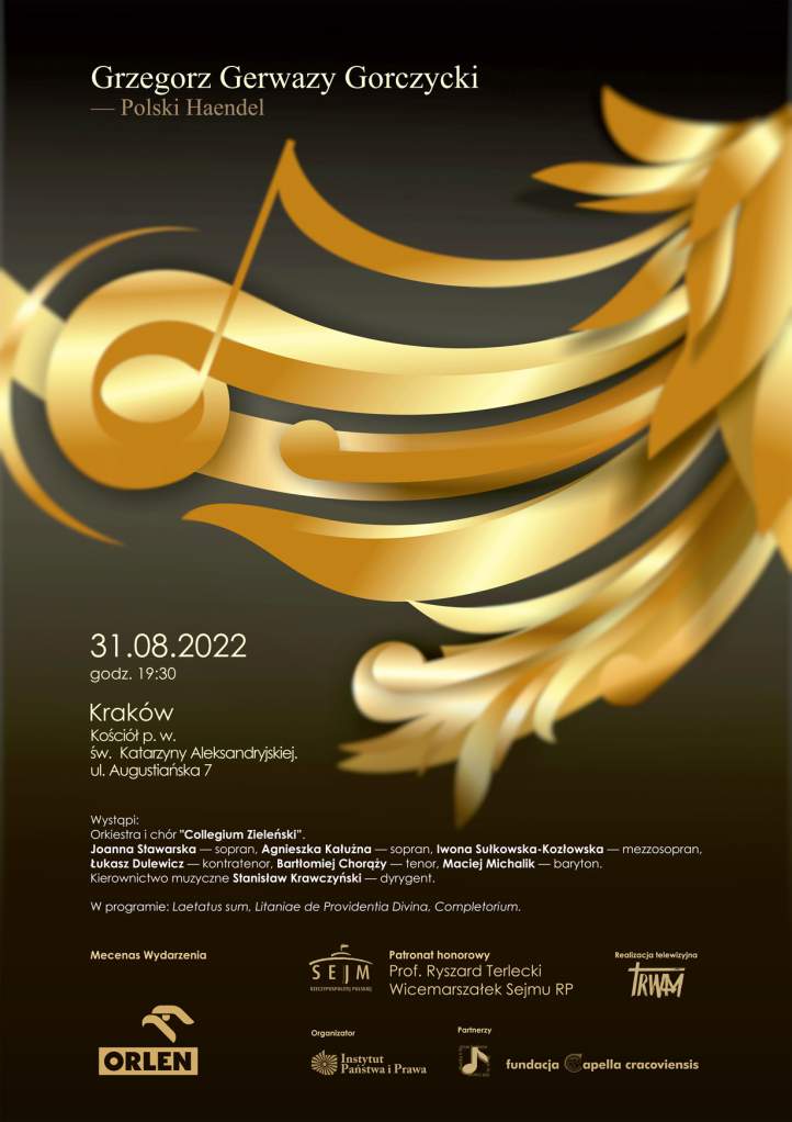 Muzyka w Starym Krakowie - plakat