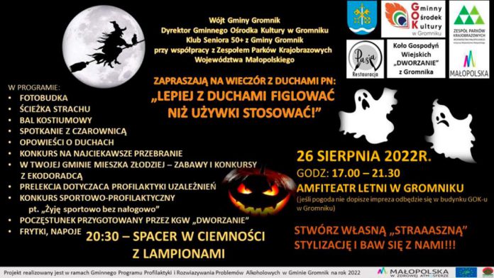Wieczór z duchami w gminie Gromnik