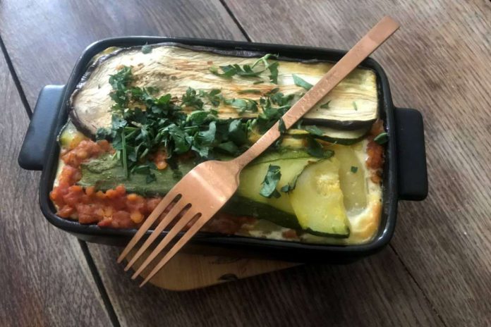 Zapiekanka musaka Zapiekanka musaka