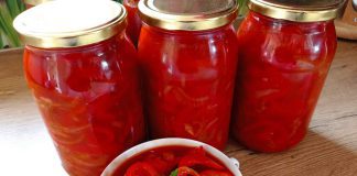 Papryka w keczupie na zimę