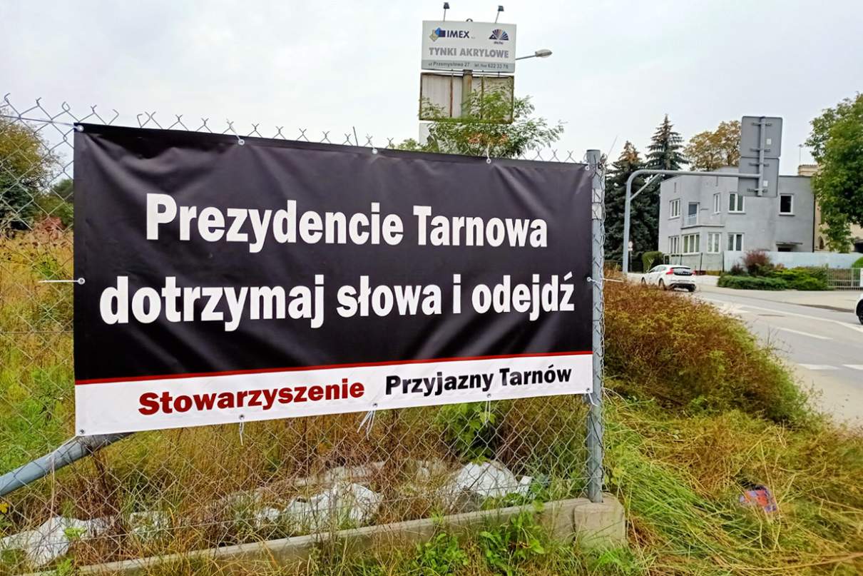 Prezydencie Tarnowa odejdź