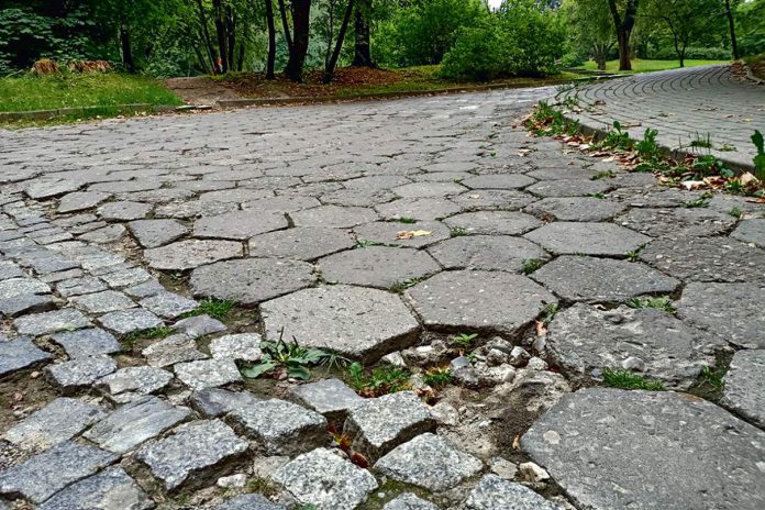 Droga dojazdowa na Marcinkę