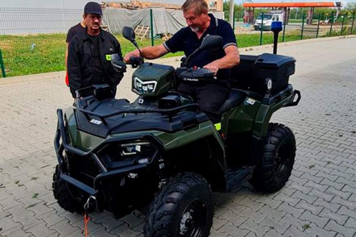Nowy quad dla OSP Jurków