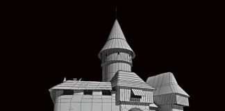 Wizualizacja rekonstrukcji zamku tarnowskiego