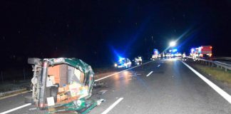 Wypadek na autostradzie A4 Pięć osób w szpitalu