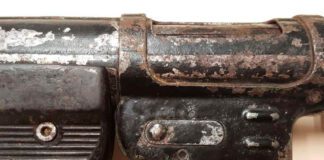 Karabin z czasów II wojny znaleziony w opuszczonym domu