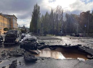 Rosyjskie wojska bombardują Kijów. Zełenski: Mamy do czynienia z terrorystami [WIDEO]