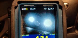 Łapanów 134 km h w obszarze zabudowanym