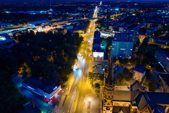 Oświetlenie Tarnów panorama