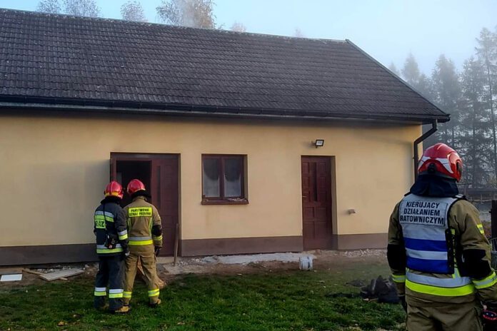 Stare Żukowice - Pożar w stolarni