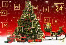 kalendarz adwentowy kosmetyki