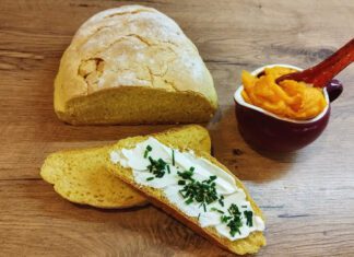 Jesienny chleb dyniowy