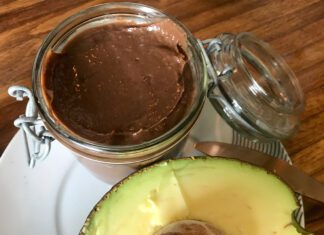 Nutella z awokado i banana