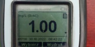 Pijana matka przewoziła dzieci-w-Lisiej-Górze