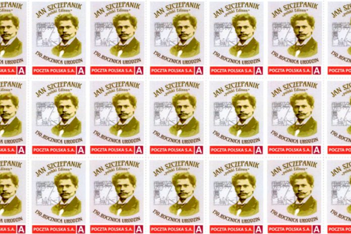 Wystawa znaczków pocztowych z Janem Szczepanikiem