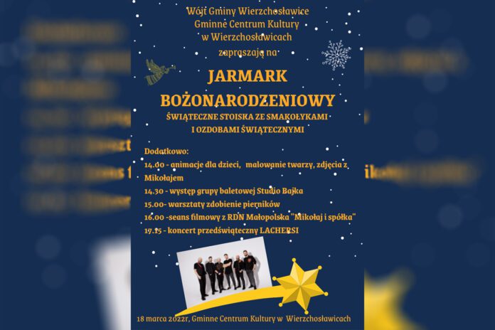 Jarmark Bożonarodzeniowy w Wierzchosławicach