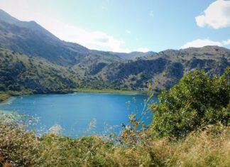 Jedyne jezioro greckiej wyspy