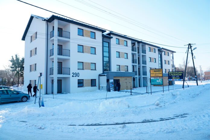 Komunalny blok w Lusławicach