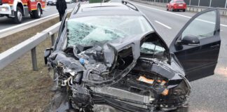 Poważny wypadek na autostradzie A4