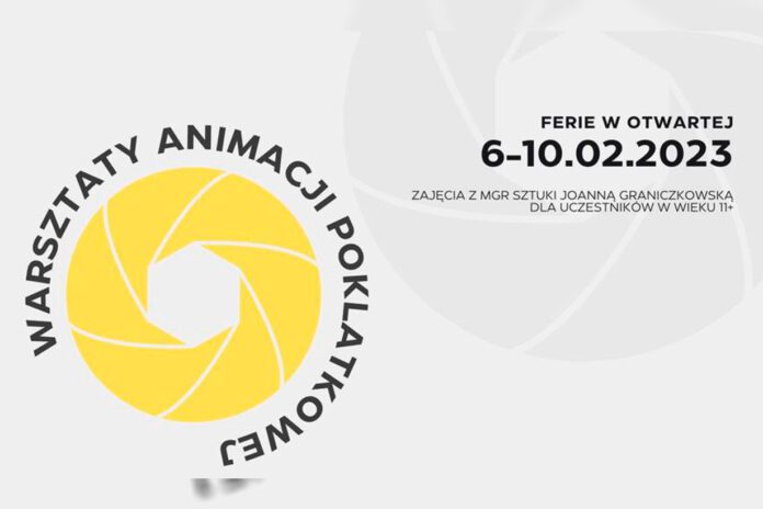 Poznaj tajniki animacji poklatkowej Poznaj tajniki animacji poklatkowej