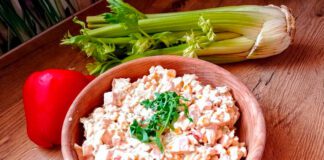 Sałatka z selerem naciowym