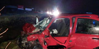 Wypadek na dawnej czwórce