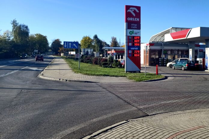 Potrącenie psa Tuchowska