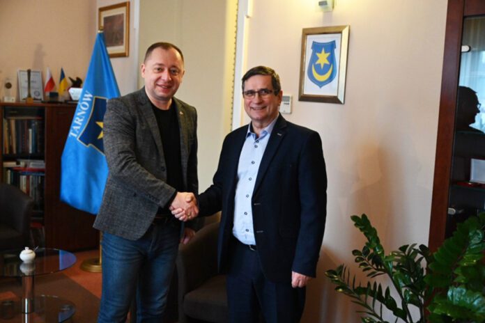 Prezydent Tarnowa spotkał się z przedstawicielami władz Tarnopola