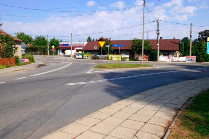 Przebudowa drogi na Okrężnej i Braci Saków