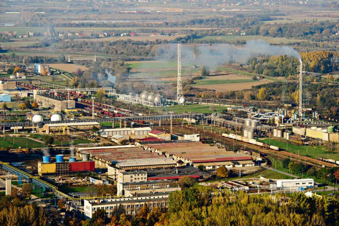 Spalarnia odpadów w tarnowskich Azotach