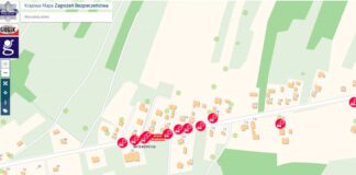 Droga rozjeżdżana przez ciężarówki