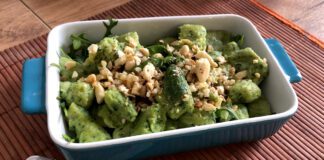 Gnocchi szpinakowe z parmezanem