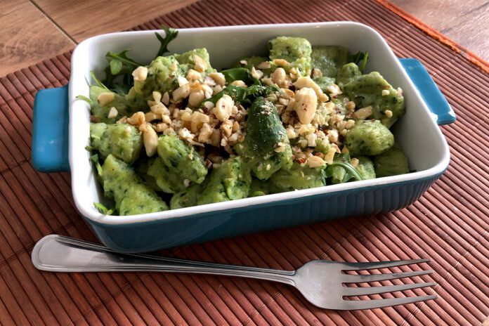 Gnocchi szpinakowe z parmezanem