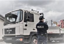 Potrącił mężczyznę skradzioną ciężarówką