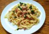 Spaghetti a la carbonara