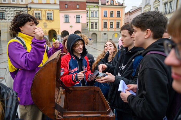Młodzież z III LO w Tarnowie