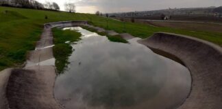 Pump track na marcince psuje się